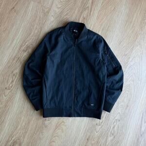 Black Oakley Bomber Jacket